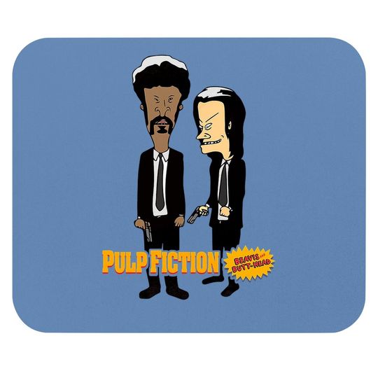 Pulp Fiction Beavis And Butthead Mouse Pad