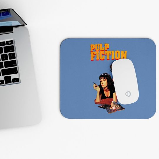 Nirvan Pulp Fiction Mia  mouse Pad