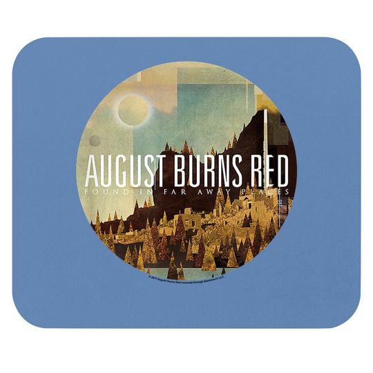 August Burns Red Far Away Places Mouse Pad