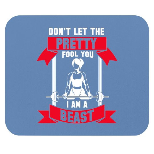 Weight-lifting Workout Quote Funny Fitness Lover Gift Mouse Pad