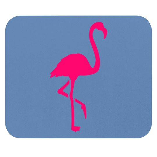 Pink Flamingo Mouse Pad