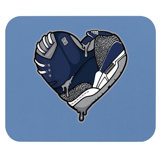 Snk Heart Mouse Pad To Match Georgetown Mouse Pad