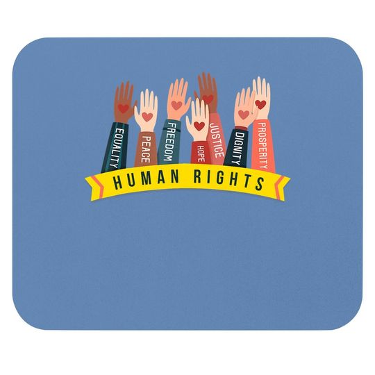 Human Rights Mouse Pad