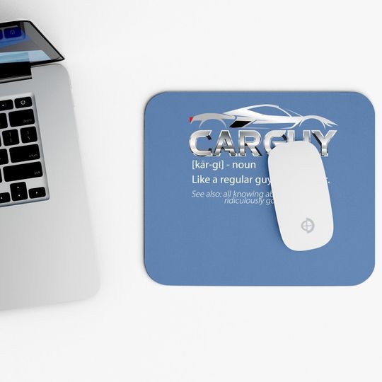 Car Guy Sport Car Mechanic Mouse Pad