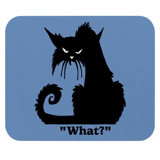 Cat What Mouse Pad