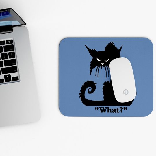 Cat What Mouse Pad