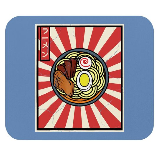 Japanese Tasty Ranoodles Lover Mouse Pad