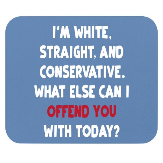 White Privilege Offends Mouse Pad
