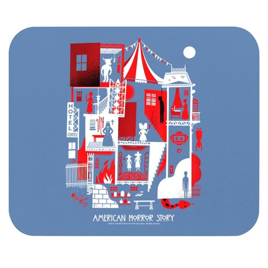 American Horror Story House Of Horrors Mouse Pad