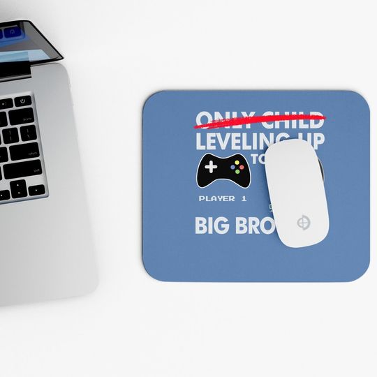 Leveling Up To Big Brother Mouse Pad - Video Game Player Mouse Pad