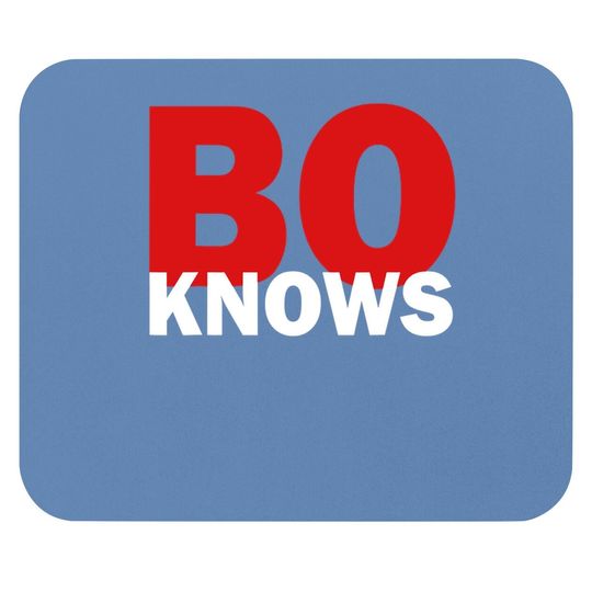 Bo Knows Mouse Pad Mouse Pad