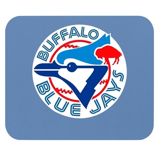 Buffalos Blue Jay Mouse Pad