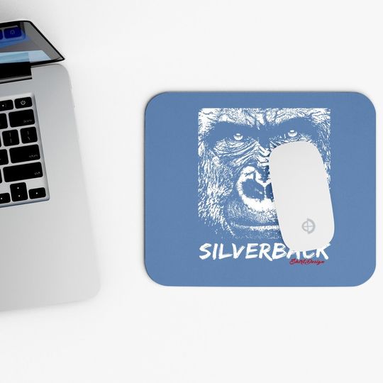 Silverback Gorilla Mouse Pad