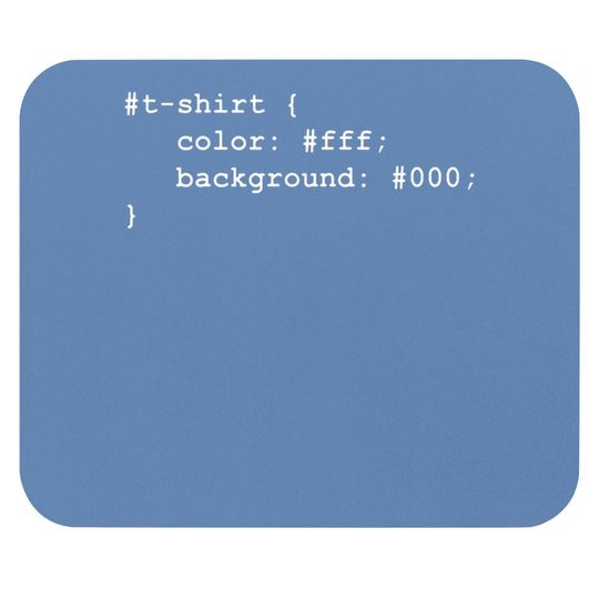 Web Developer Css Javascript Html Mouse Pad
