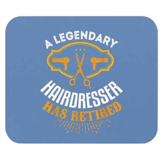 Hairdresser Retirement Gift Mouse Pad