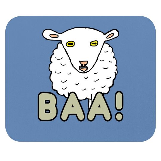 Baa Sheep Mouse Pad