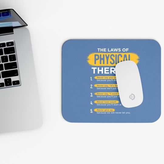Pt Physical Therapy Gift Therapist Month Mouse Pad