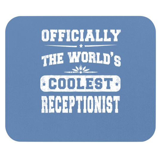 The World's Coolest Receptionist Mouse Pad