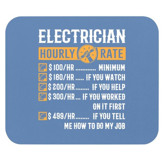 Electrician Mouse Pad