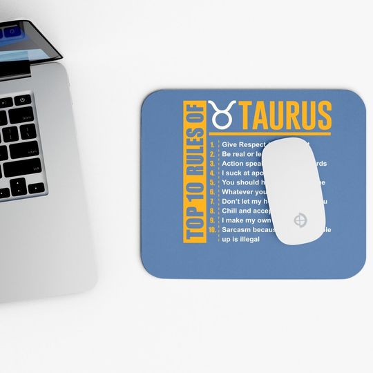 Top 10 Rules Of Taurus Zodiac Mouse Pad