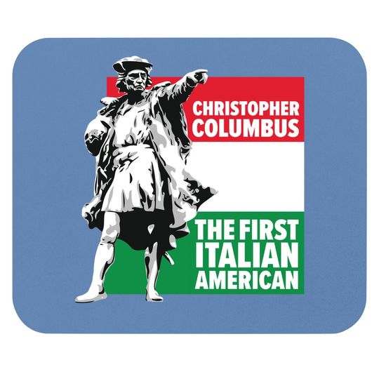 Save Columbus Day Mouse Pad