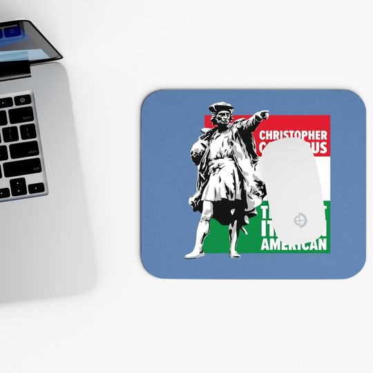 Save Columbus Day Mouse Pad