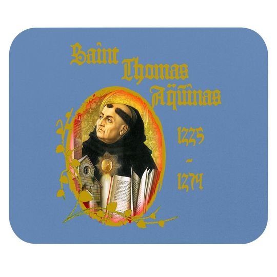 St Thomas Aquinas Catholic Mouse Pad