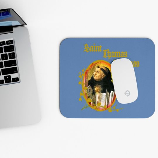 St Thomas Aquinas Catholic Mouse Pad