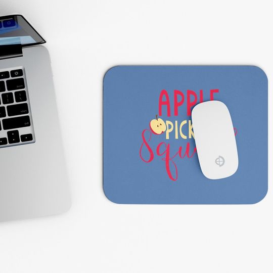 Apple Picking Squad Gift Apple Fruit Picker Mouse Pad