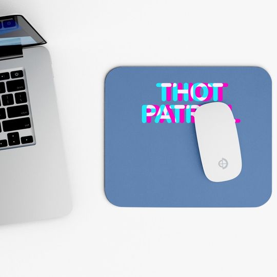 Thot Patrol Funny Meme Anaglyph Mouse Pad
