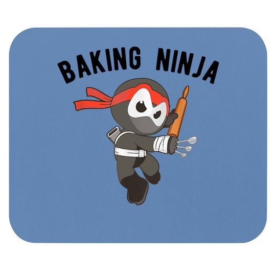 Baking Ninja Mouse Pad