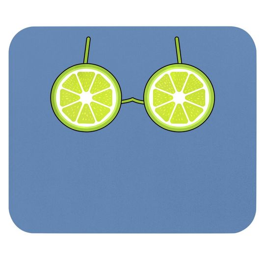 Lime Bra Costume Mouse Pad