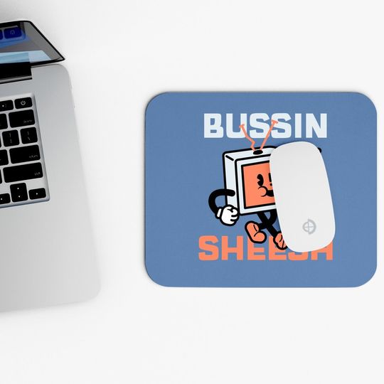 Retro Television Bussin Sheesh Mouse Pad
