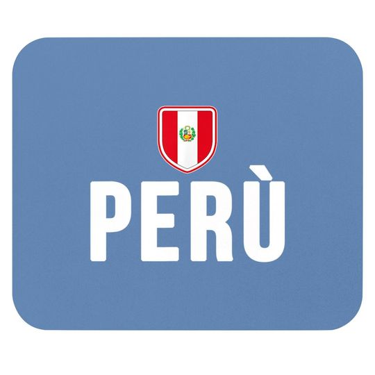 Peru Flag Souvenir Mouse Pad