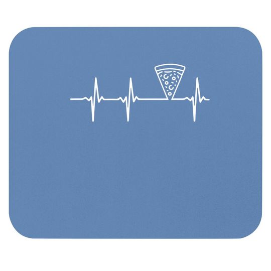 Pizza Heartbeat Mouse Pad