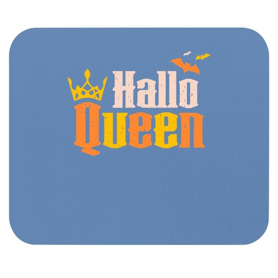 Halloqueen Crown Queen Of Halloween Costume Mouse Pad