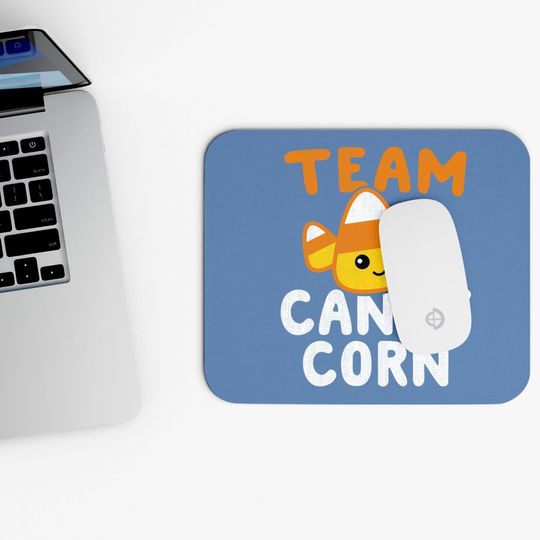 Halloween Team Candy Corn Funny Lazy Mouse Pad