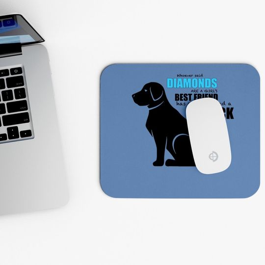 Black Lab Mouse Pad