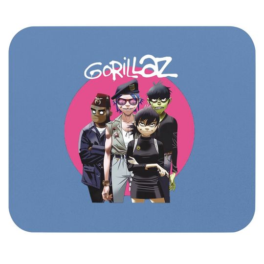 Gorillaz Humanz Band Mouse Pad