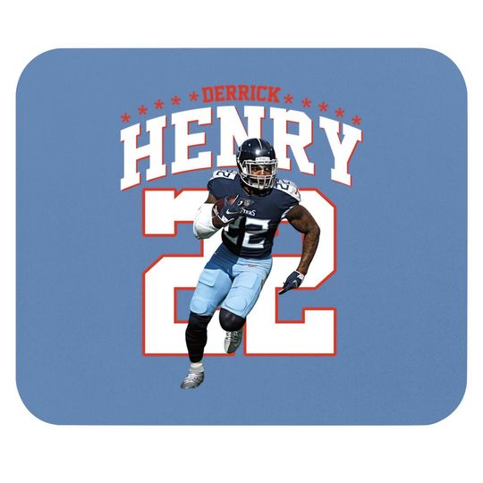 Derrick Henry 22 Tennesese Titan Mouse Pad