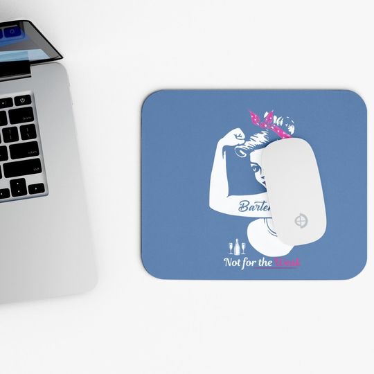 Bartender Costume Female Mouse Pad
