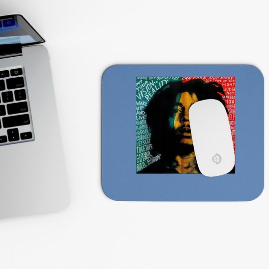 Bob Marley Retro Pop Art Mouse Pad