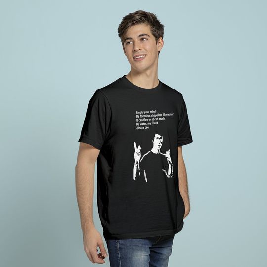Bruce Lee Quote Kung Fu Karate T Shirt