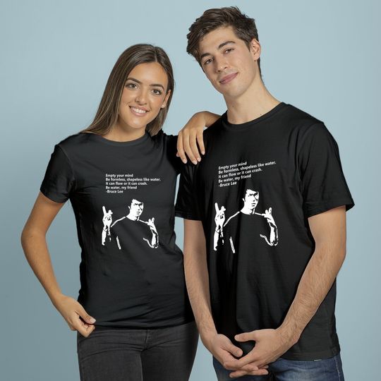 Bruce Lee Quote Kung Fu Karate T Shirt