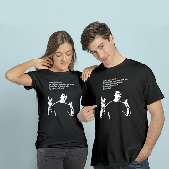 Bruce Lee Quote Kung Fu Karate T Shirt