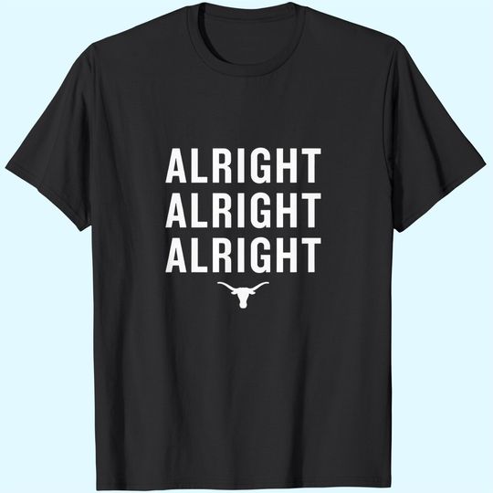 Elite Shop Texas Longhorns Alright Orange Shirt