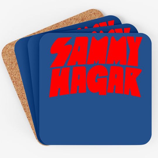 Katrina M Vaughn Samm Short Sleeve Coaster,sammy Hagar Logo,large