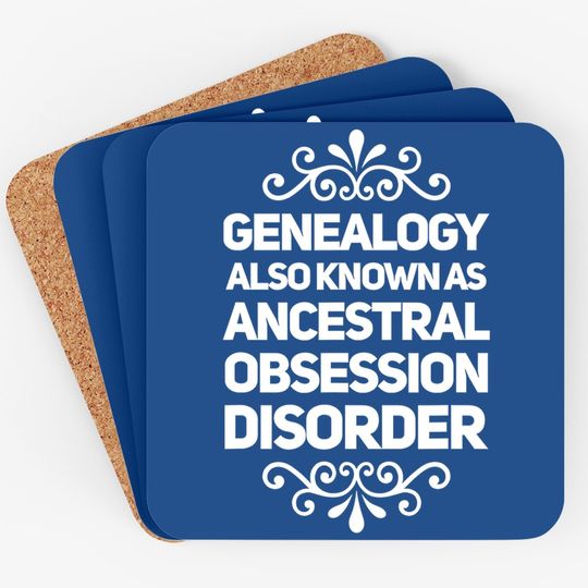 Genealogy Ancestral Family Tree Research Dna Genealogist Coaster