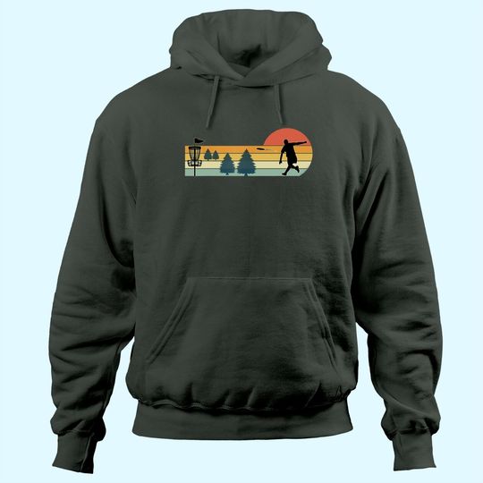 Cool Retro Disc Golf Sport Hoodie