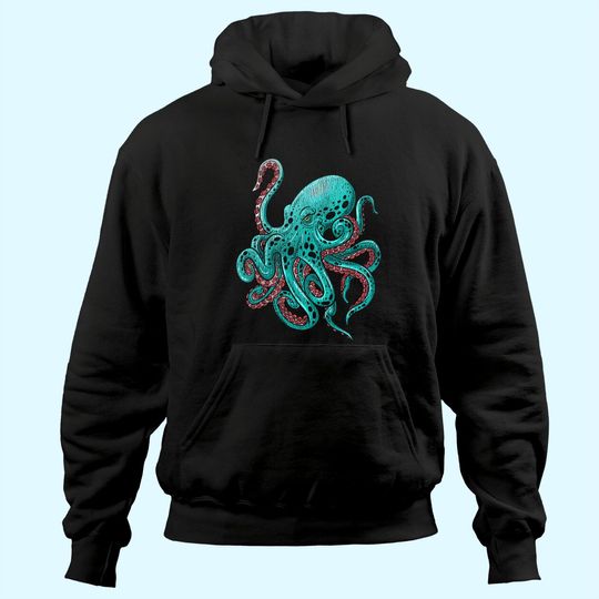 Discover Kraken Octopus Hoodie